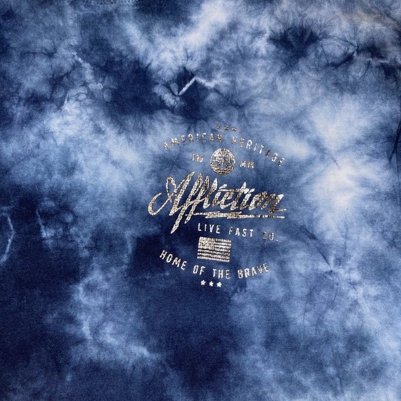 Affliction Tie Dye Tee. XL - Picture 8 of 14